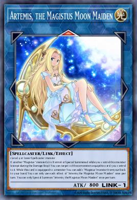 Artemis, the Magistus Moon Maiden (Alternative Artwork)