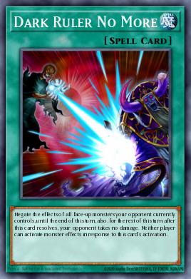 Dark Ruler no More
