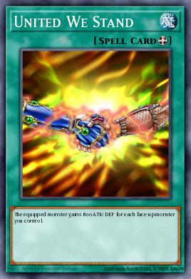 United We Stand, an example of an Equip Spell Card