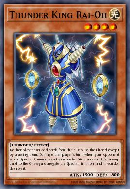Thunder King Rai-Oh (Alternative Artwork)